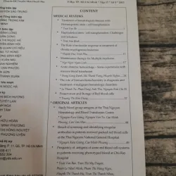 Y Học TpHCM. ĐH Y Dược- Chuyên đề Truyền máu Huyết học số 5 .2013. 778147