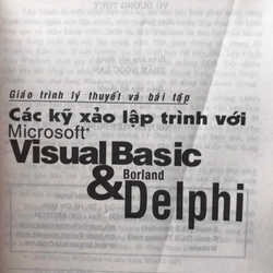 Các kỹ xảo lập trình với microsoft Visual Basic & Borlan Delphi 460489