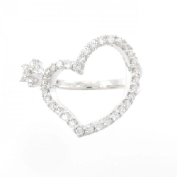 Nhẫn kim cương hình trái tim và ngôi sao Ponte Vecchio 0.55CT - Hàng hiệu Authentic 840557