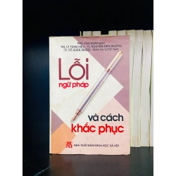 (Sách cũ SCGR) Lỗi ngữ pháp và cách khắc phục - Nhiều tác giả - Ngôn ngữ VAVOX0C1-2 Blogmeo090426