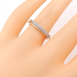 Nhẫn kim cương ba màu K18 0.22CT 670906