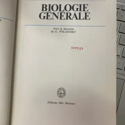 BIOLOGIE GENERALE - G. POLIANSKY (CHỦ BIÊN) 717777