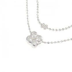 K18WG Hoa Kim Cương Dây Chuyền 0.16CT - Hàng hiệu Chính hãng 856570