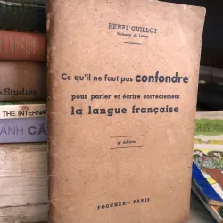 Ce qu’il faut pas confondre pour parler at écrire correcttement la langue fraincais 