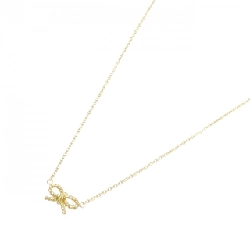 K18YG Dây chuyền nơ - Hàng hiệu Authentic 863985