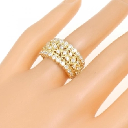 Nhẫn kim cương K18YG 0.80CT 672702