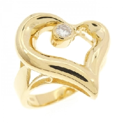 Nhẫn kim cương hình trái tim K18YG 0.12CT