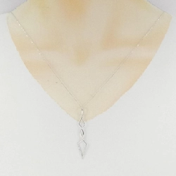 Dây chuyền kim cương K18WG 0.10CT - Hàng hiệu chính hãng 862261