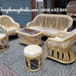 Sofa mây phòng khách hiện đại chắc chắn