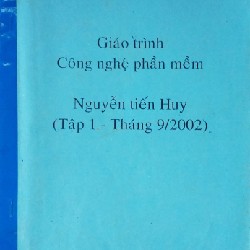 Cuốn photo Giáo trình Công nghệ phần mềm (Tập 1)