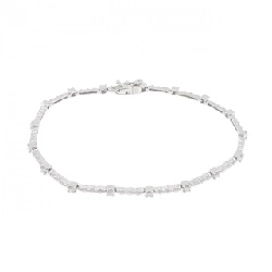 K14WG Vòng tay kim cương 1.00CT - Hàng hiệu Chính hãng 871703