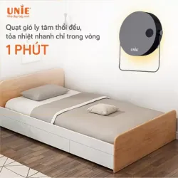 Máy sưởi gốm UNIE UE-125 nhỏ gọn màu đen chính hãng mới 100% 593084