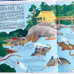 Sách du lịch khám phá Atlas of Adventures: Travel Edition cho trẻ tiểu học và trung học 11893