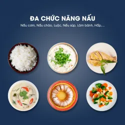 Nồi cơm điện KALITE KRC8218 đa chức năng nấu 1,8L 585915
