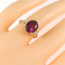 Nhẫn Garnet PT900/K18YG - Hàng hiệu Authentic 853032