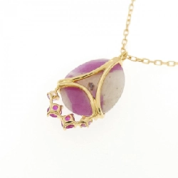 K18YG Dây chuyền Ruby - Hàng hiệu Chính hãng 863928