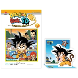 Dragon Ball SD - 7 Viên Ngọc Rồng Nhí - Tập 3: Đụng Độ Red Ribbon - Akira Toriyama, Naho Ohishi (Mới 100%) Truyện tranh, NXB Kim Đồng - SÁCH ĐẠI HỌC