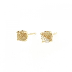 K18YG Đá thạch anh rutile Bông tai 1.46CT - Hàng hiệu Chính hãng 864871