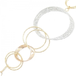 K18 Ba màu Dây chuyền - Hàng hiệu Chính hãng 861969