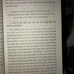 Quá trình đấu tranh cũng cố độc lập dân tộc của Liêng bang Malaixia - TS. Trịnh Thị Hoa 483367