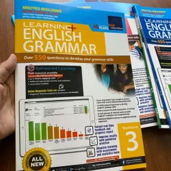 Learning English grammar (Sách nhập) - 6 quyển 759589