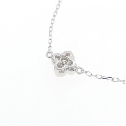 K18WG Hoa Kim Cương Dây Chuyền 0.50CT - Hàng hiệu Chính hãng 848540