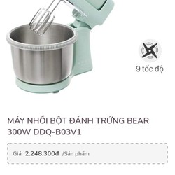 Máy đánh Trứng Bear, tặng 1 lò nướng 143322