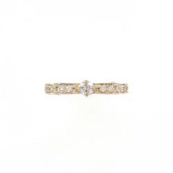 Nhẫn hồng ngọc K18PG với kim cương 0.20CT 668394