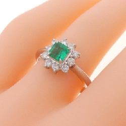 Nhẫn Emerald PT900 0.39CT 668061