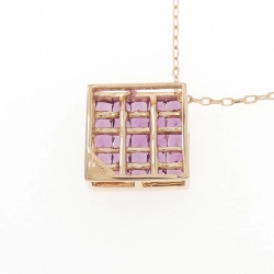 K18PG Garnet Necklace - Hàng hiệu Authentic 860457