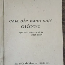 Tiểu thuyết của nhà văn James Hadley Chase: CẠM BẪY ĐANG CHỜ GIONNI 719754