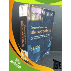 (TẶNG BOOKMARK) Corporate Governance Kiểm soát quản trị mới 70% tróc bìa ố bẩn 2012 RBK0612 Bob Tricker KỸ NĂNG