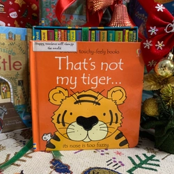 Sách ngoại văn That's Not My Tiger, Board Book, Used, sờn gáy