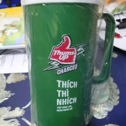 Ly nhựa Thums up đựng nước - Thích thì nhích - KM Thums up  -Nhựa Duy Tân 