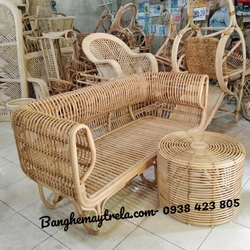 Bàn ghế sofa mây tổ yến hiện đại 472010