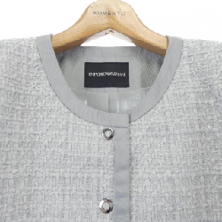 【Mã giảm giá】Áo khoác không cổ EMPORIO ARMANI 637724