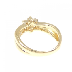 Nhẫn kim cương hoa K18YG 0.57CT 668895