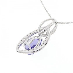 K18WG Đá Tanzanite Dây Chuyền 2.24CT - Hàng hiệu Chính hãng 862492