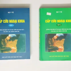 2 cuốn cấp cứu ngoại và nội khoa 