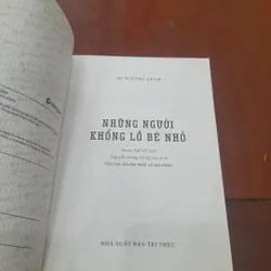 Bo Burlingam - NHỮNG NGƯỜI KHỔNG LỒ bé nhỏ 562363