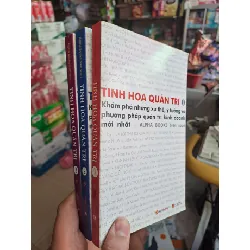 Tinh hoa quản trị (3 tập) - Alpha books (biên soạn) QUẢN TRỊ HCM0910