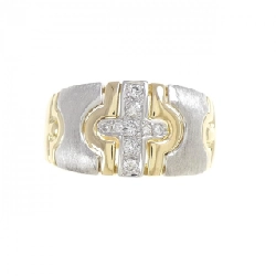 Nhẫn kim cương K18YG/PT900 0.17CT 666565