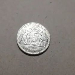 Xu bạc chuẩn cổ Úc 1952 1036765