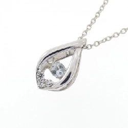 K10WG Aquamarine Necklace - Hàng hiệu Authentic 860607