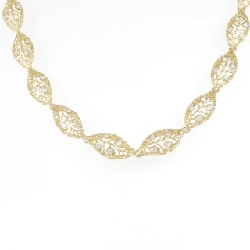 K18YG Dây chuyền kim cương 2.23CT - Hàng hiệu Authentic