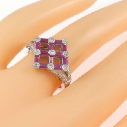 Nhẫn Ruby K18WG 0.70CT - Hàng hiệu Chính hãng 850521