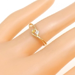 Nhẫn kim cương K18YG 670770