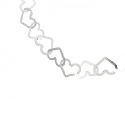 K18WG Dây chuyền hình trái tim - Hàng hiệu Chính hãng 869524