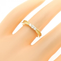 Nhẫn kim cương K18YG 0.18CT 670191