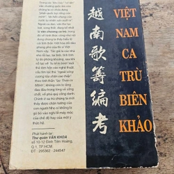 Việt Nam Ca Trù Biên Khảo - Bản in hiếm cực, quà tặng kèm) 539158